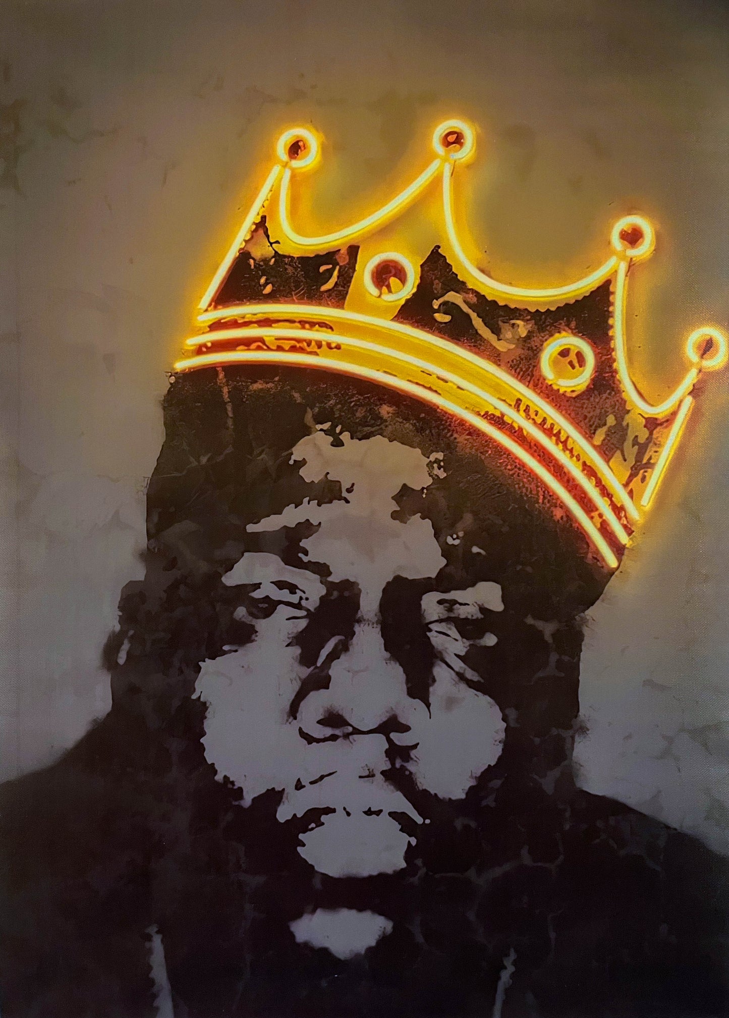 B.I.G. neon poster